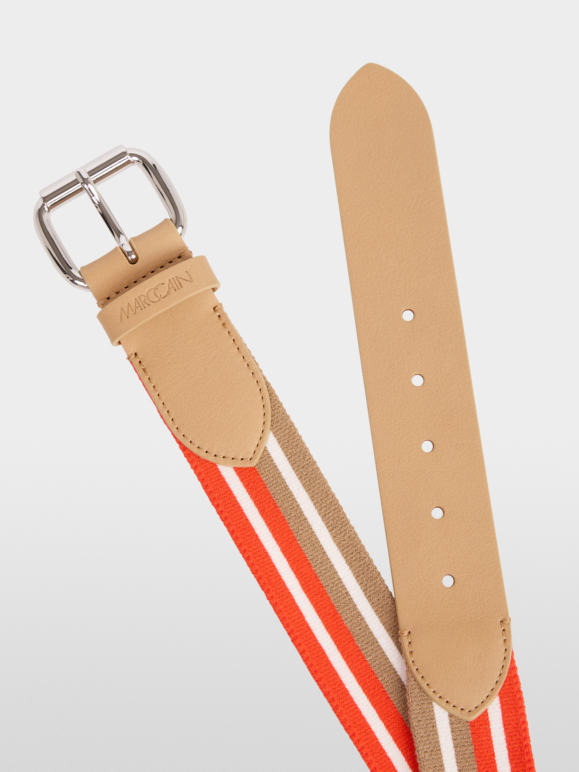 Marc-Cain Hip belt in striped textile