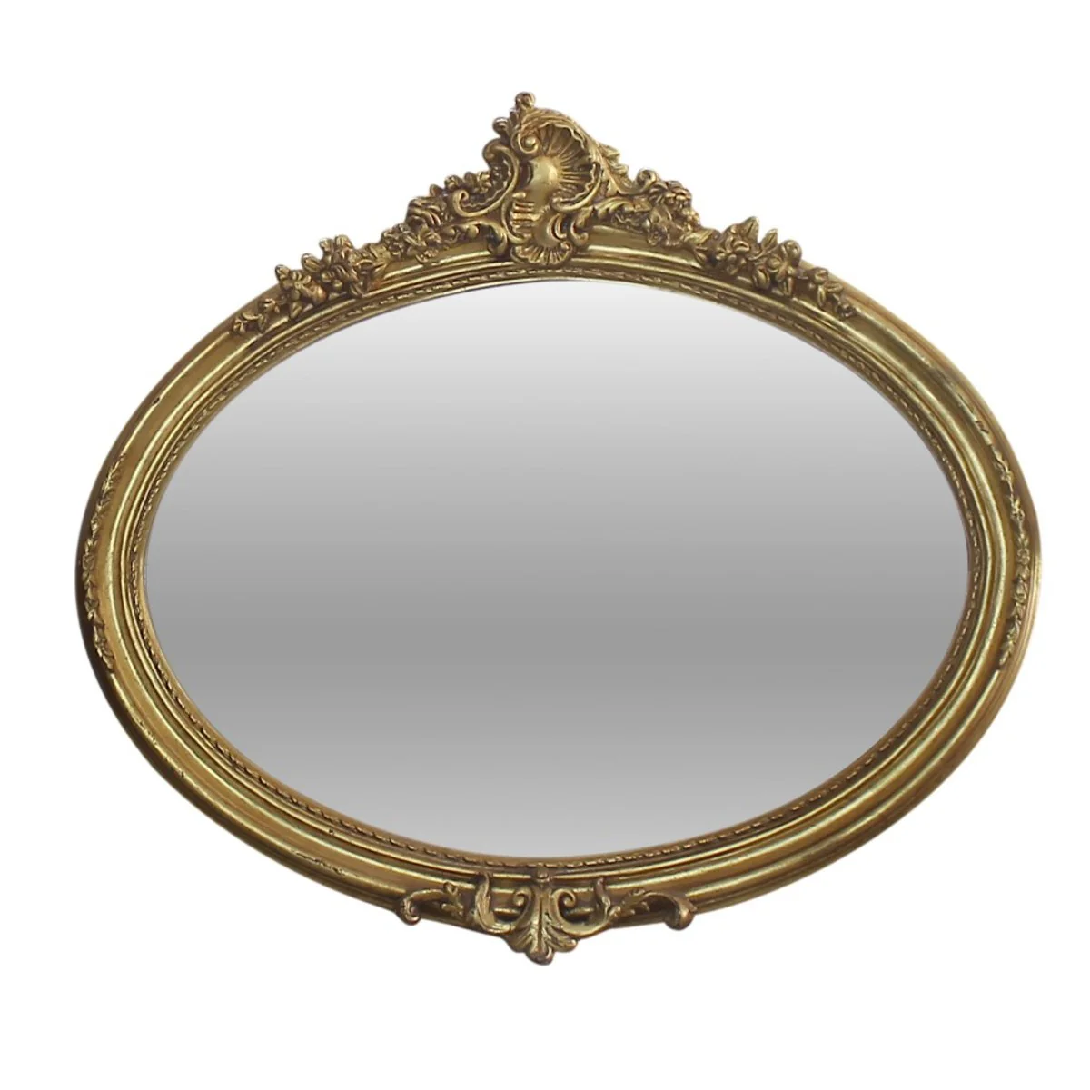 Casa Padrino Wall Mirror 110 x H. 80 cm - Baroque Mirror