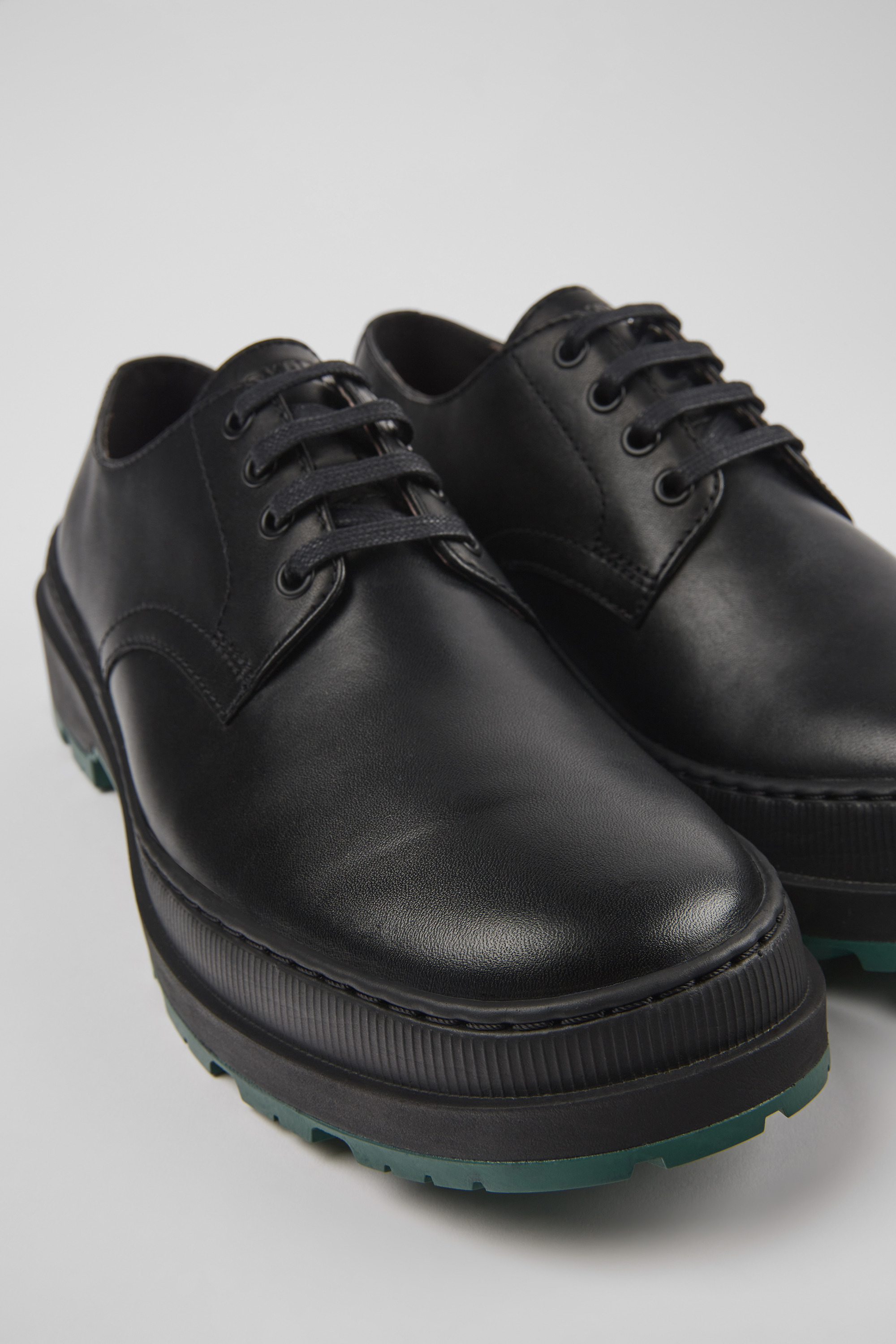 Brutus Trek MICHELIN - Black leather shoes for men