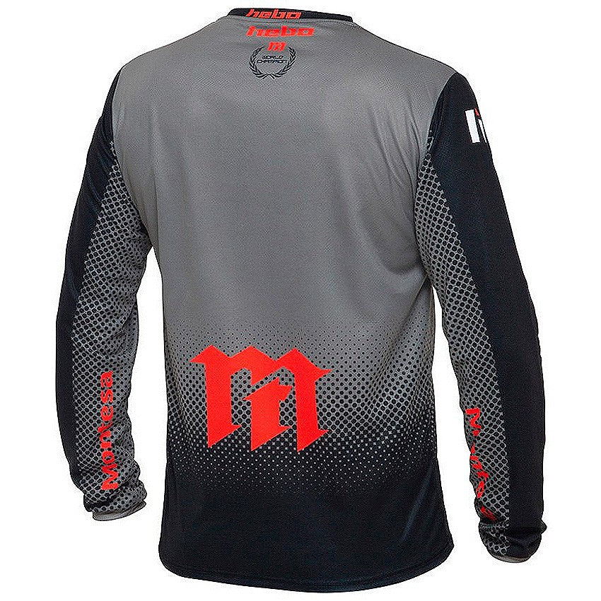 CAMISETA HEBO MONTESA PRO CLASSIC GRIS