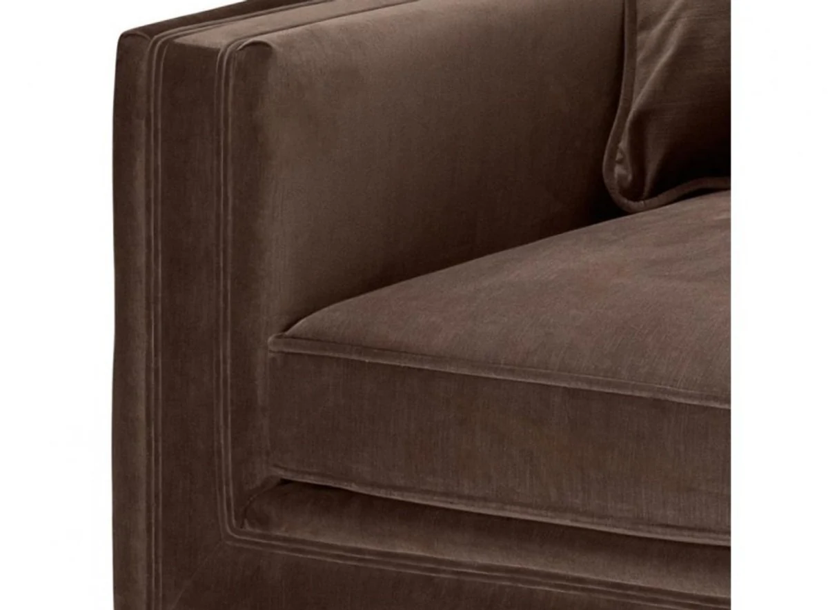 Casa Padrino luxury art deco hotel armchair brown - Limited Edition