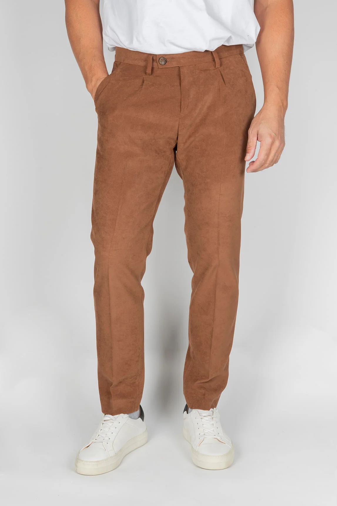 Rivera-spain Pantalón Paul Miranda camel liso