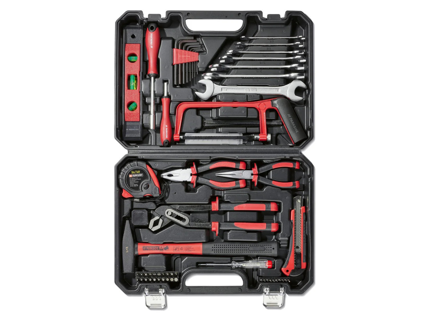 PARKSIDE tool case, 64 pieces
