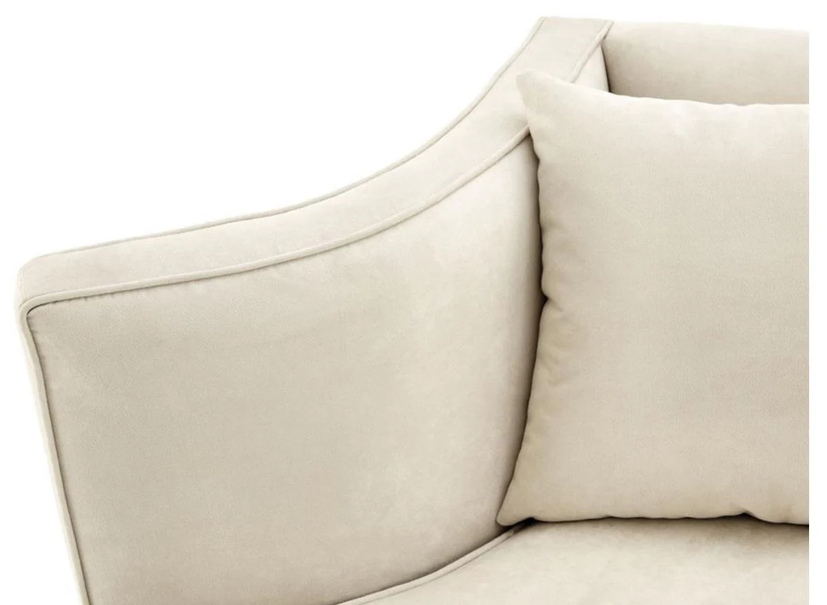 Casa Padrino sof¨¢ de dise?o de color natural 178 x 107 x 72,5 cm H. - colecci¨®n de lujo