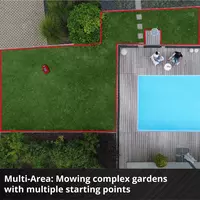 Robot Lawn Mower FREELEXO 1200 LCD BT