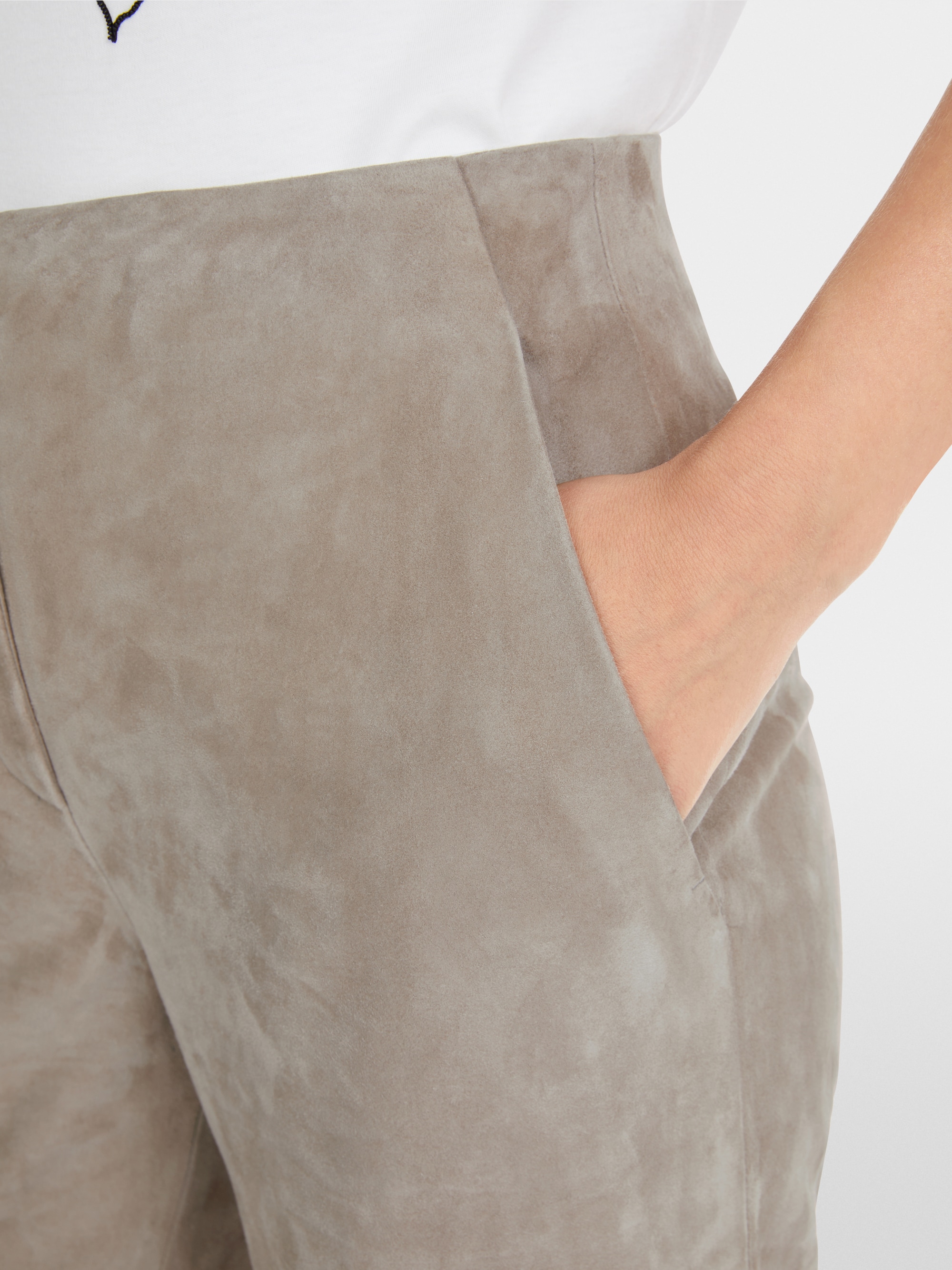 Marc-Cain WIGAN high-quality leather trousers