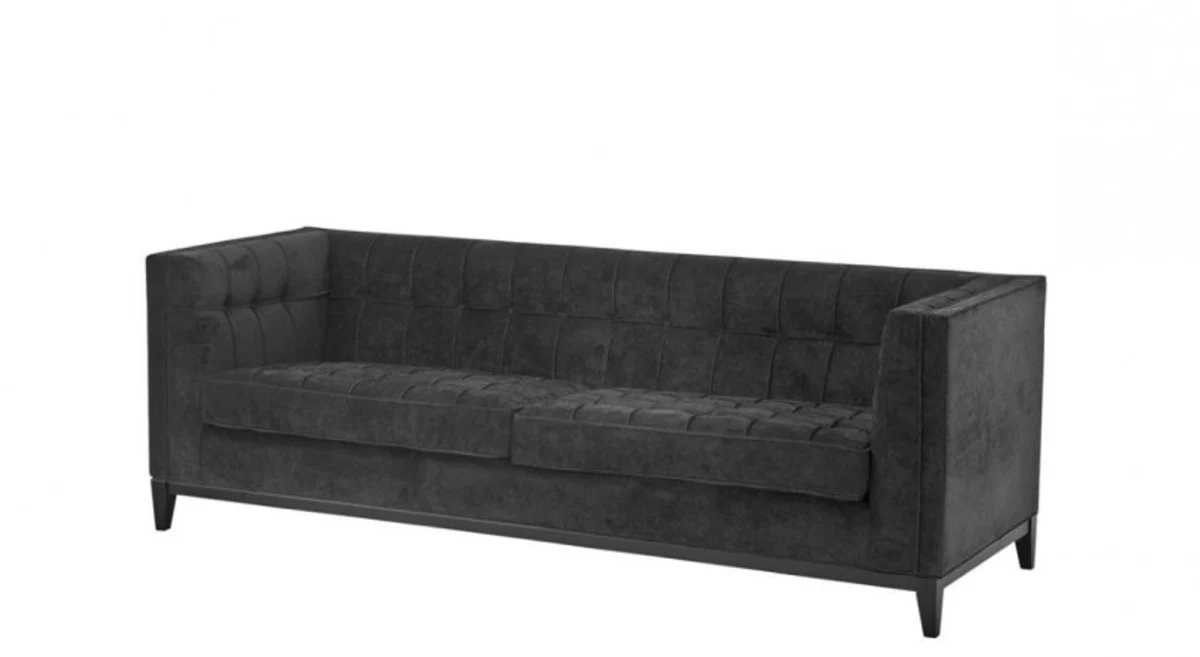 Casa Padrino luxury sofa black - Living Room Furniture