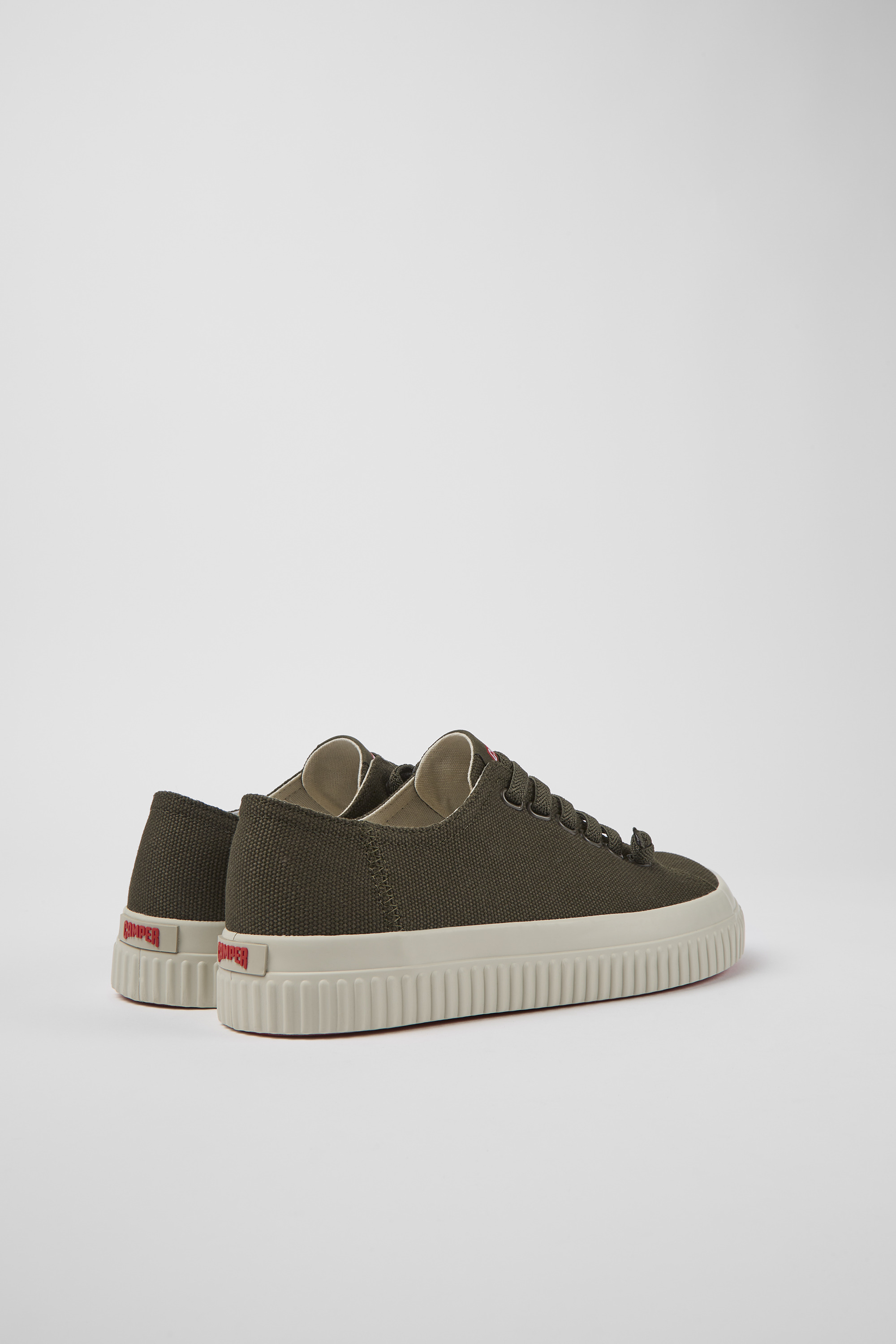 Peu Roda - Green recycled cotton sneakers for women