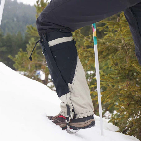 North Star Polaina Cordura® Suplex con ventilación beige - Pack 2 polainas paranieves