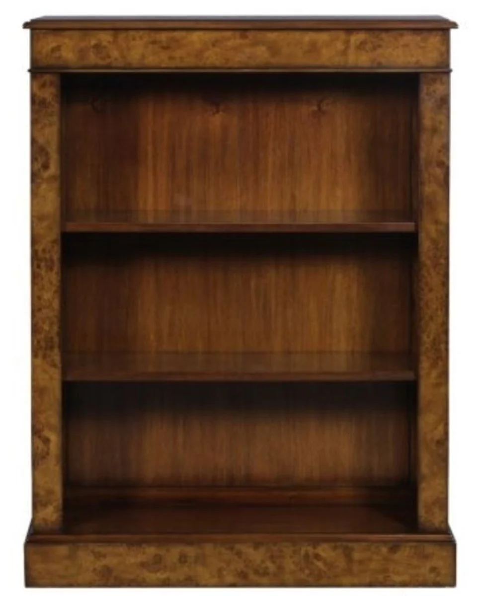 Casa Padrino librer¨ªa de caoba de lujo marr¨®n 91 x 31 x H. 123 cm - Mobiliario de Oficina de Lujo