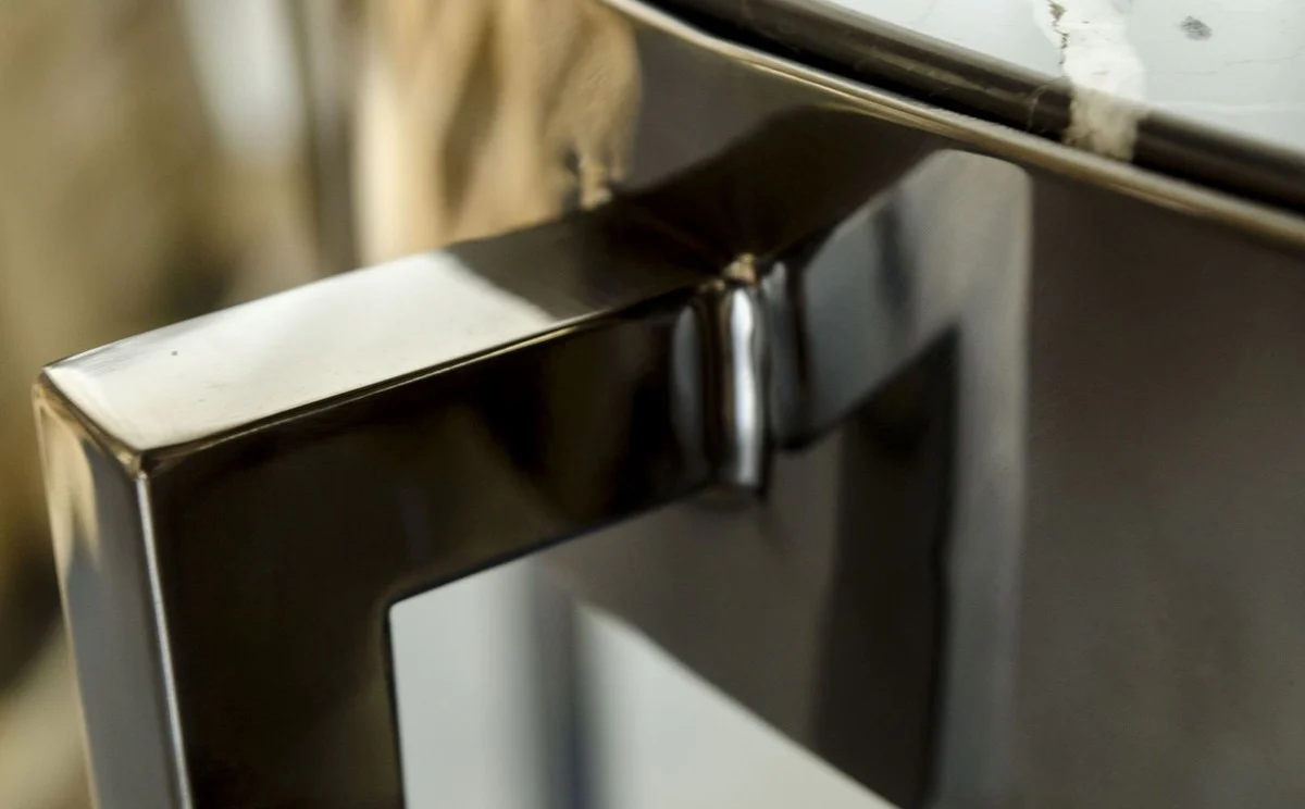 Casa Padrino Mesa Auxiliar de Hotel Negro 65 x H. 67 cm - Muebles para Hoteles