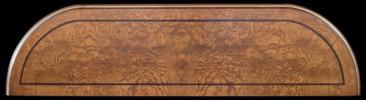 Casa Padrino aparador barroco de lujo marrón / oro - Armario de madera maciza noble con 4 puertas - Muebles Barrocos de Hoteles y Castillos - Calidad de Primera Clase - Hecho en Italia