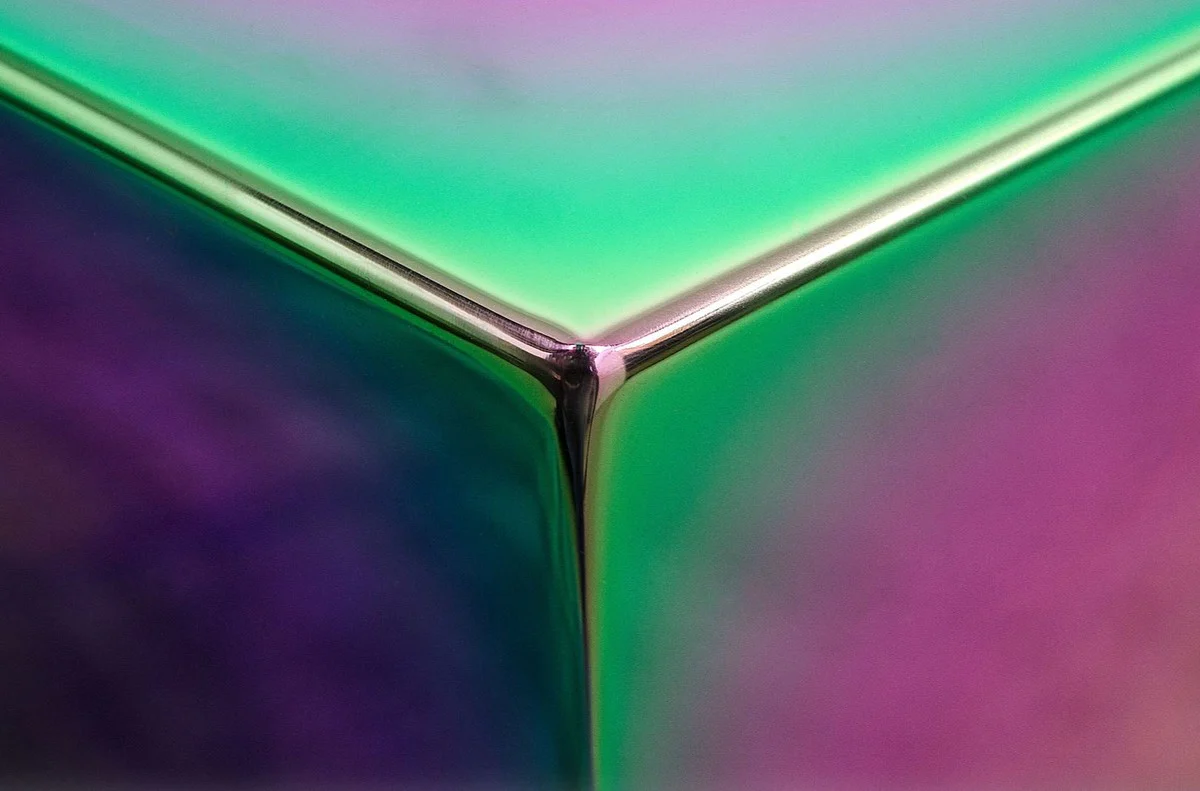 Casa Padrino dise?o mesa de sal¨®n / mesa auxiliar titanio 89 x 90 x H. 45 cm - Colecci¨®n de Dise?adores