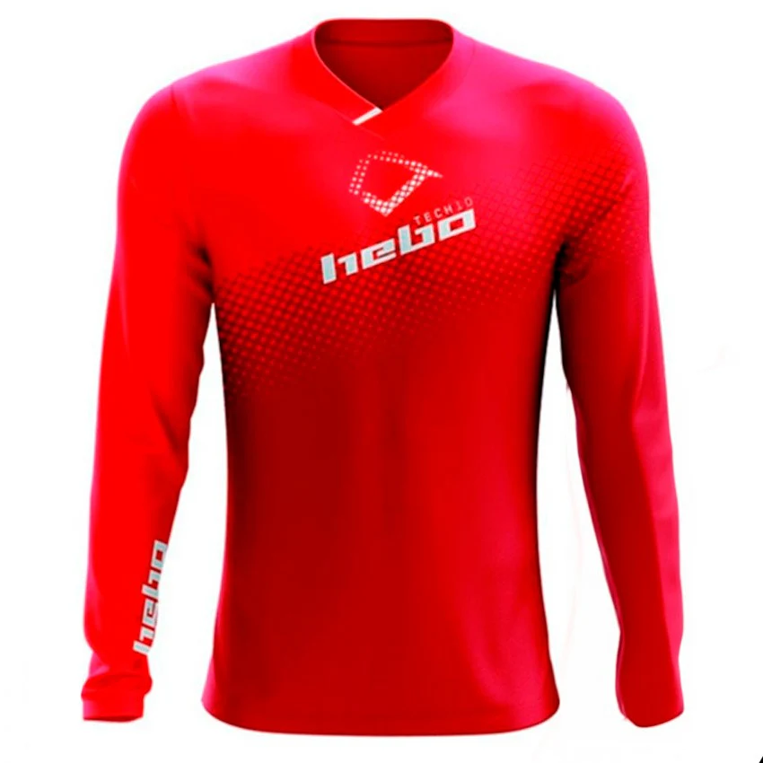 CAMISETA HEBO TRIAL TECH 20 ROJO