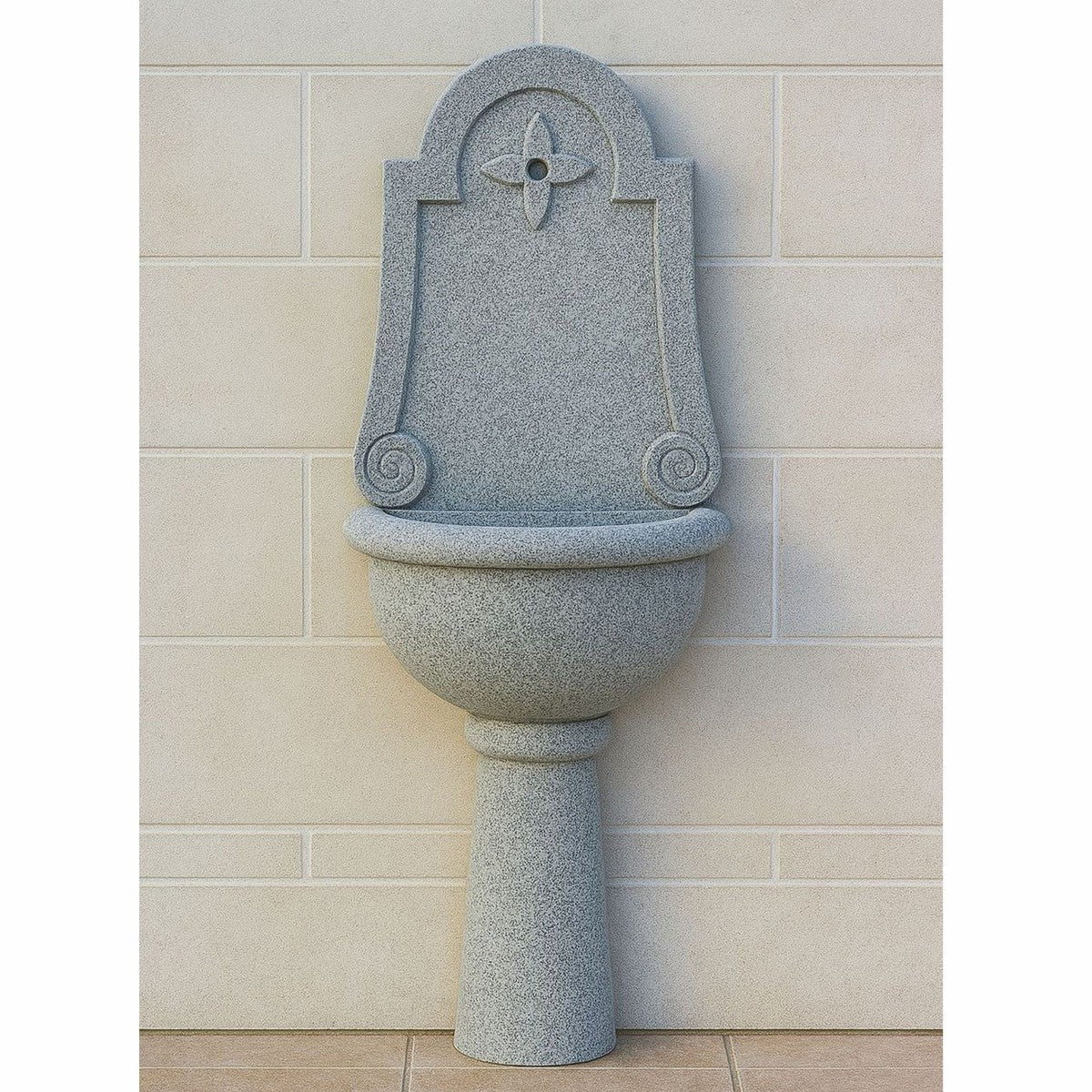 Casa Padrino fuente de pared Art Nouveau gris Al. 140 cm - Accesorios de decoraci¨®n de jard¨ªn