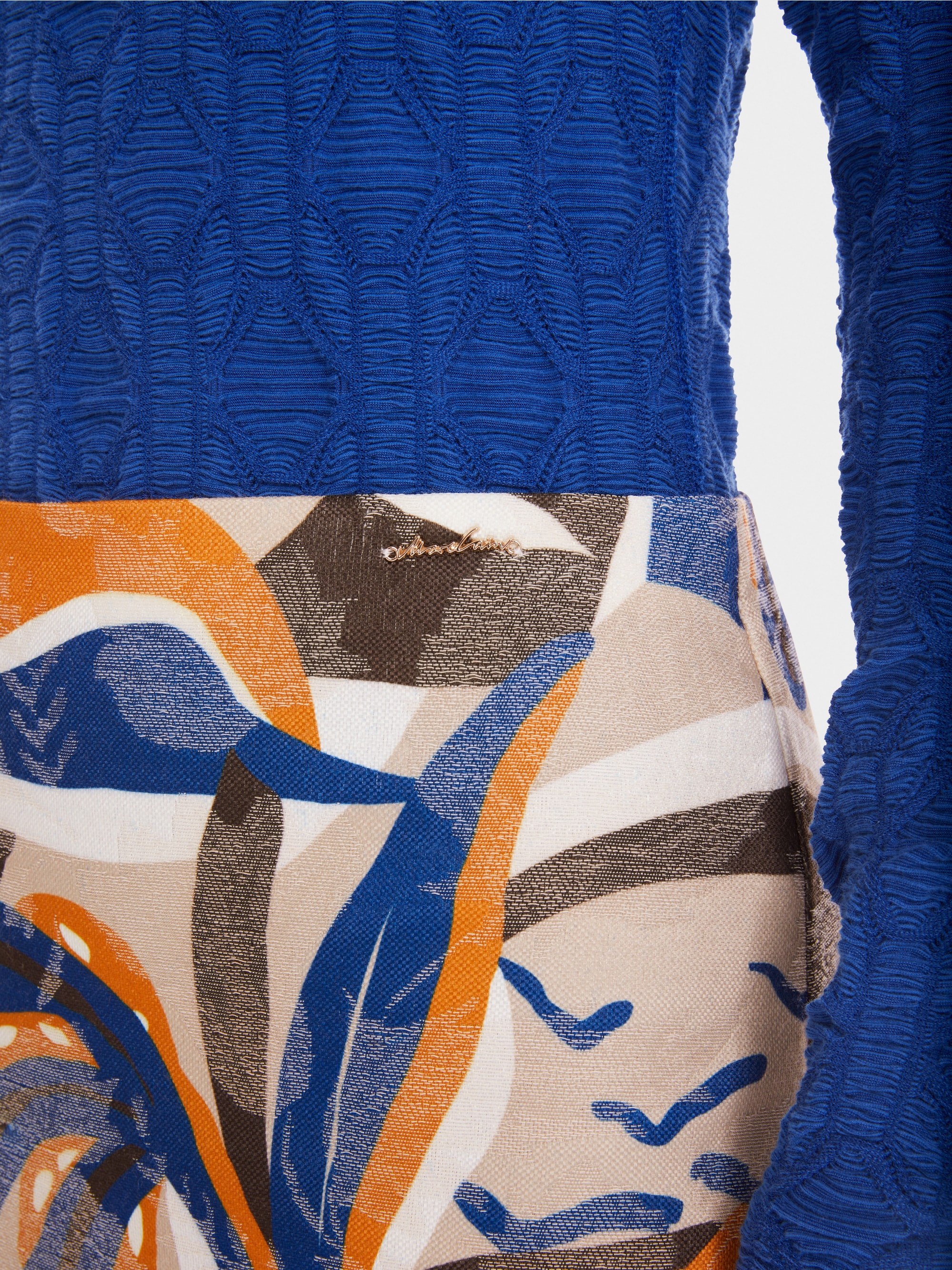 Marc-Cain Mini skirt in structured jacquard