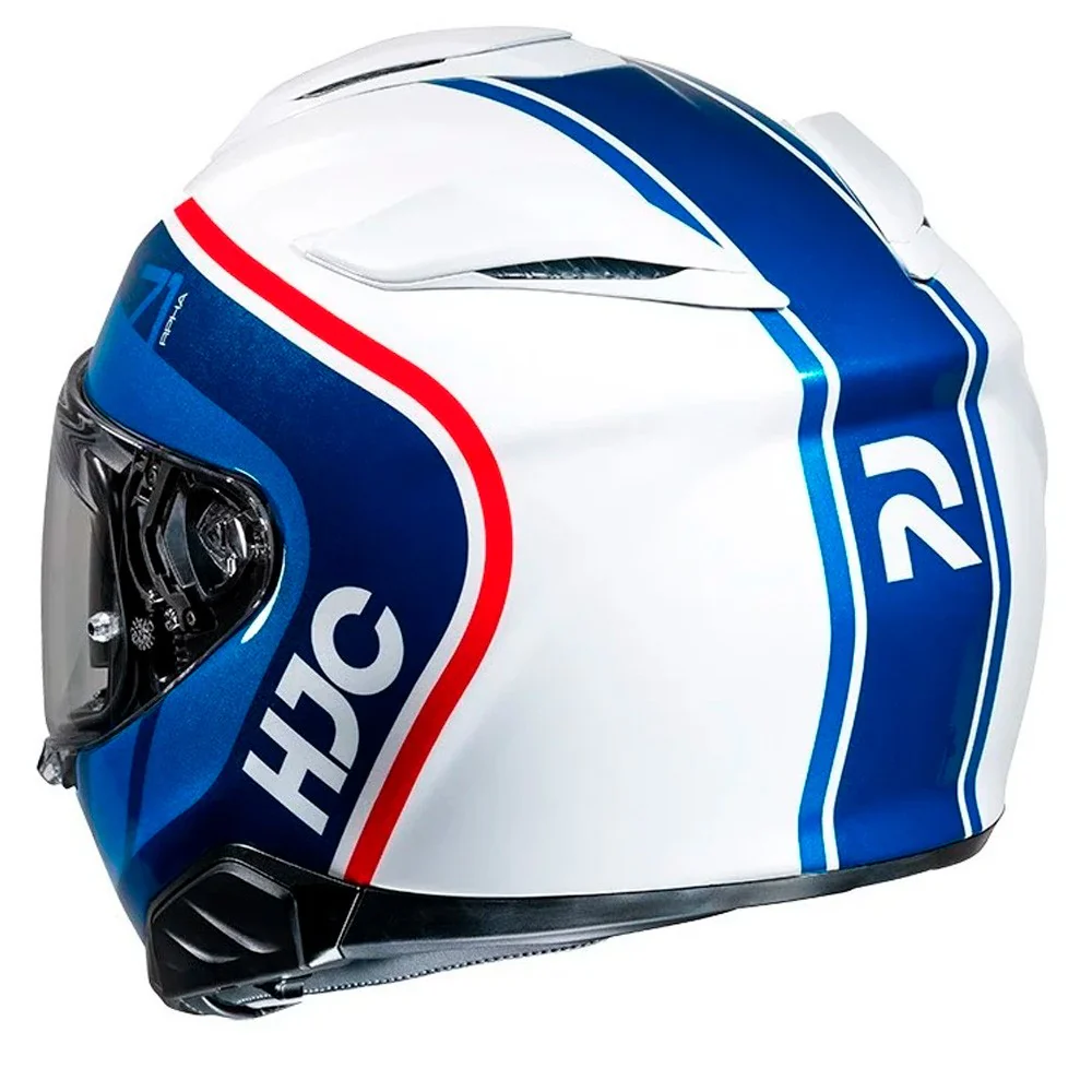 CASCO HJC RPHA 71 MAPOS - BLANCO / AZUL