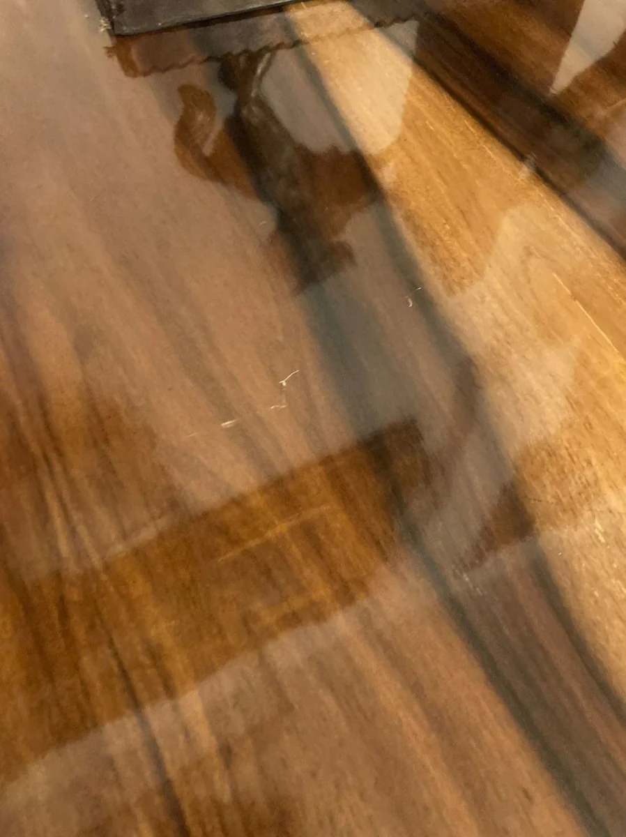 Casa Padrino escritorio Art Deco marr¨®n 180 x 90 x A. 81 cm - Mesa de oficina de madera maciza - Escritorio de computadora - Muebles de oficina - Muebles de lujo - Calidad de lujo