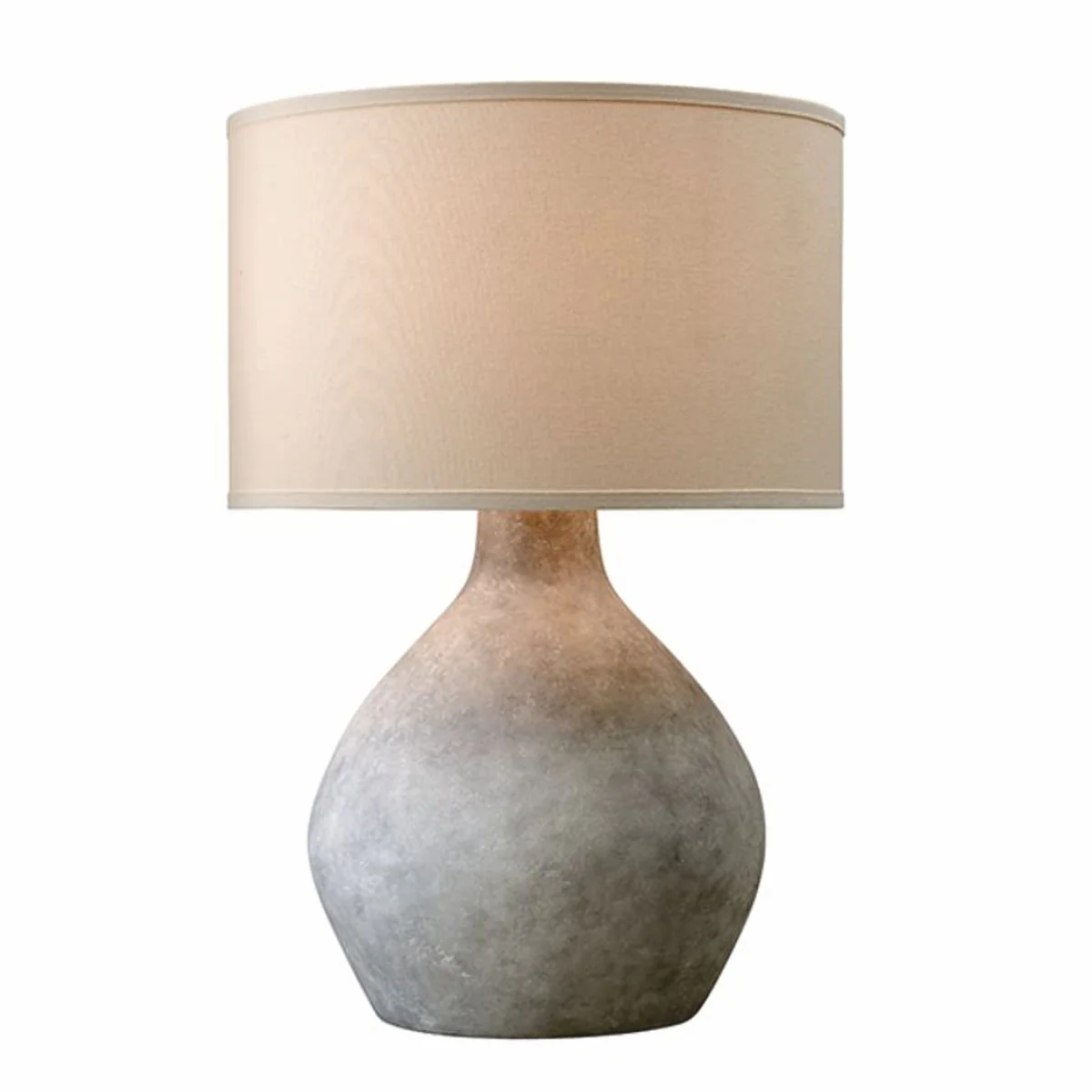 Casa Padrino l¨¢mpara de mesa de lujo gris / crema blanco A. 68,6 cm - Luces de lujo