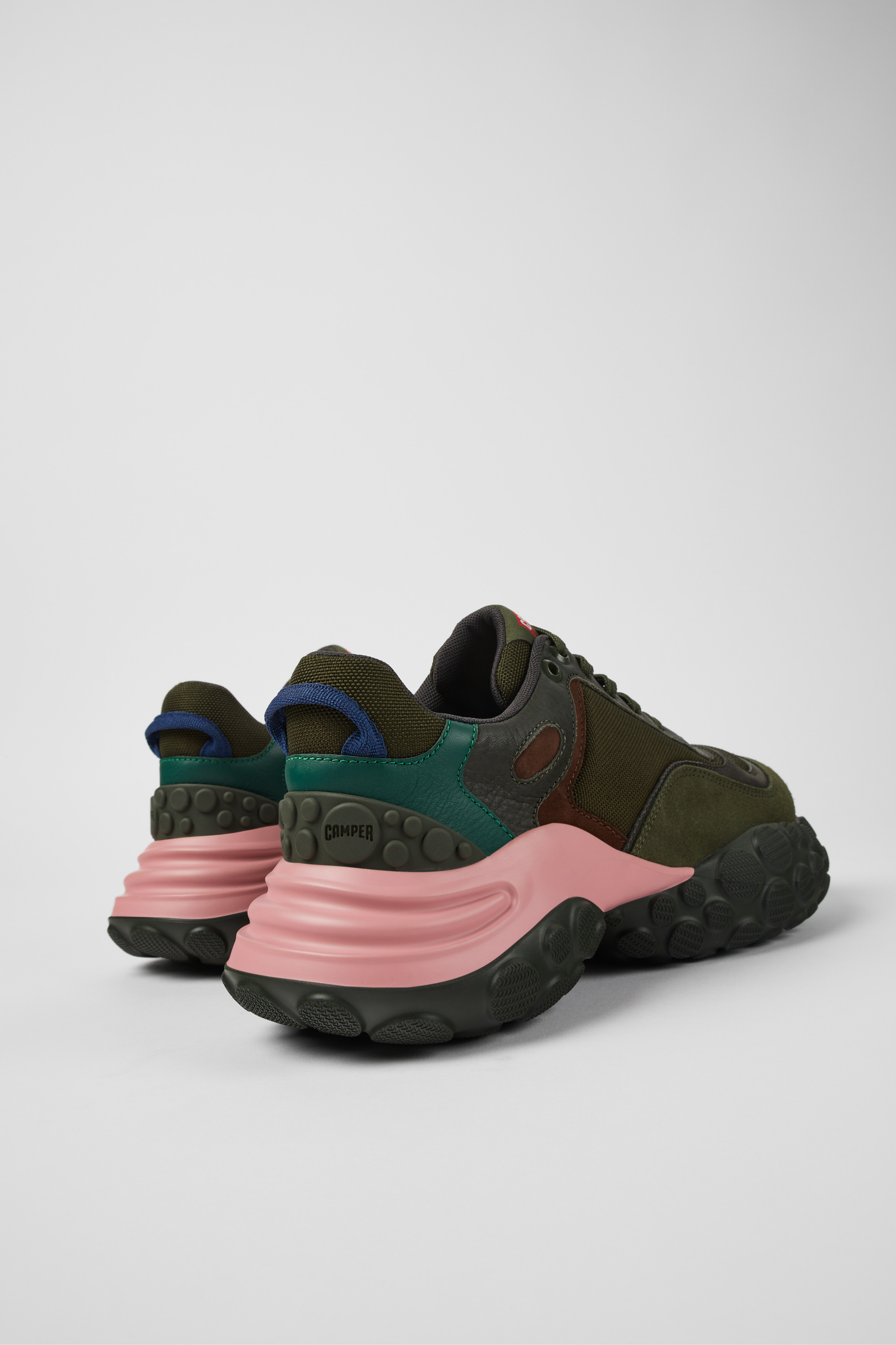 Pelotas Mars - Multicolored textile and nubuck sneakers for men