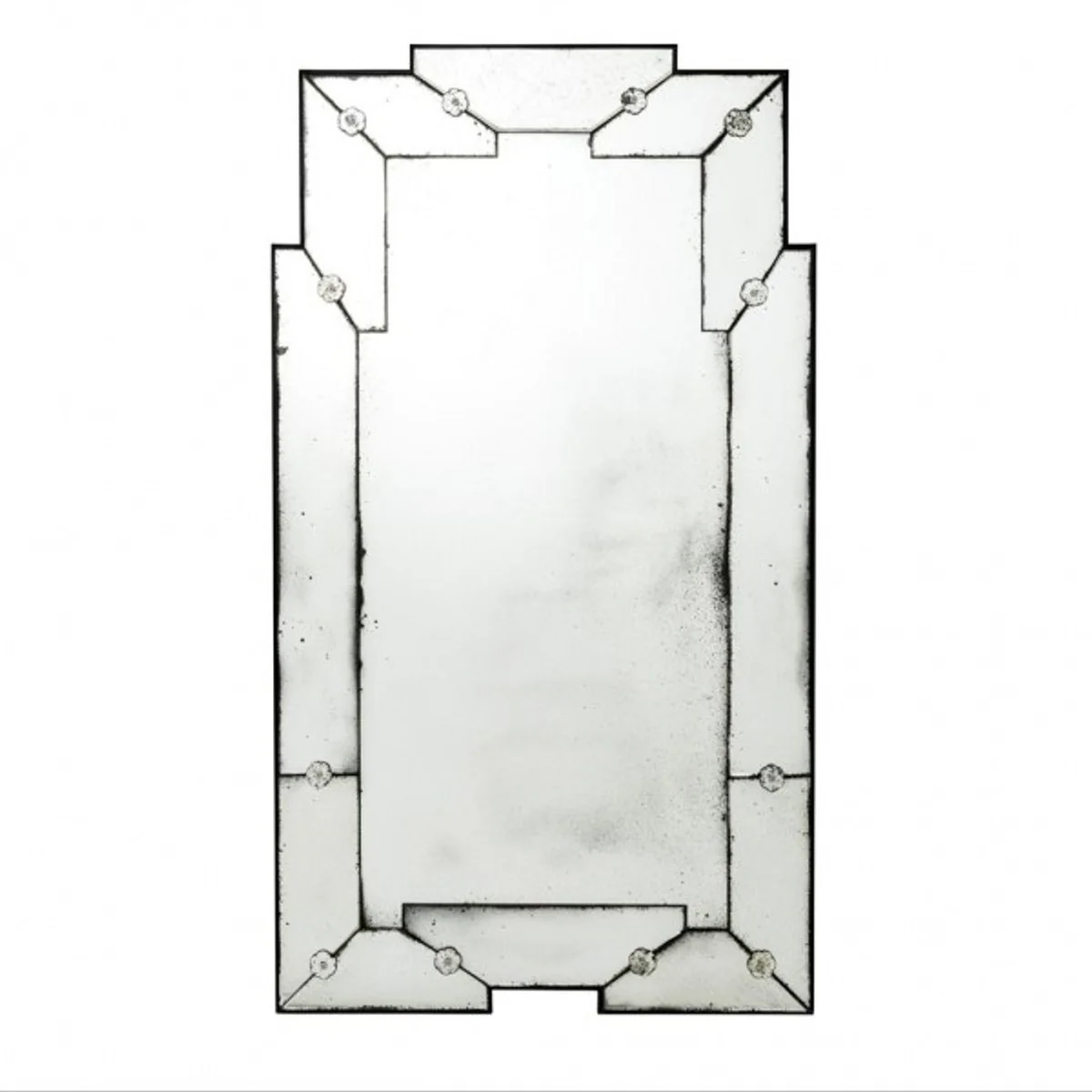 Casa Padrino vintage wall mirror antique style glass 80 x H 140 cm - Hotel & Restaurant Facility Art Deco