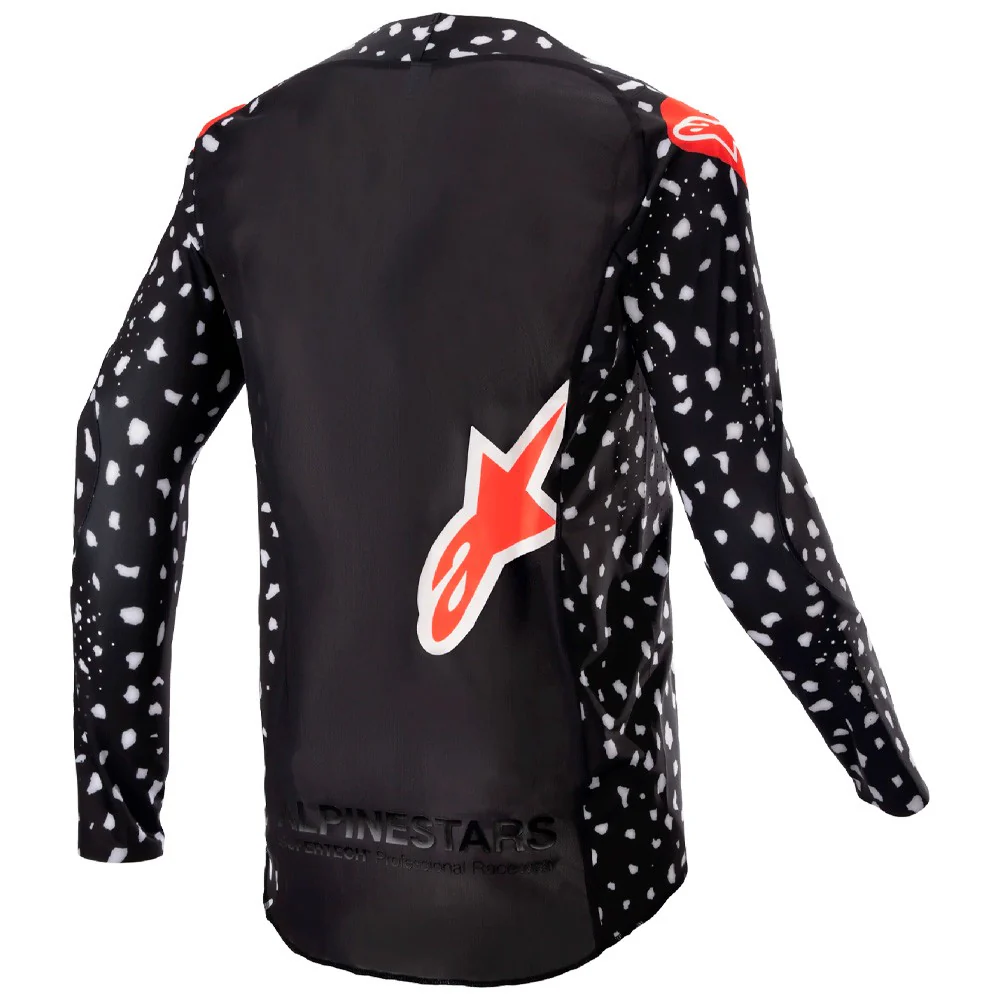 CAMISETA INFANTIL ALPINESTARS YOUTH RACER NORTH NEGRO / ROJO