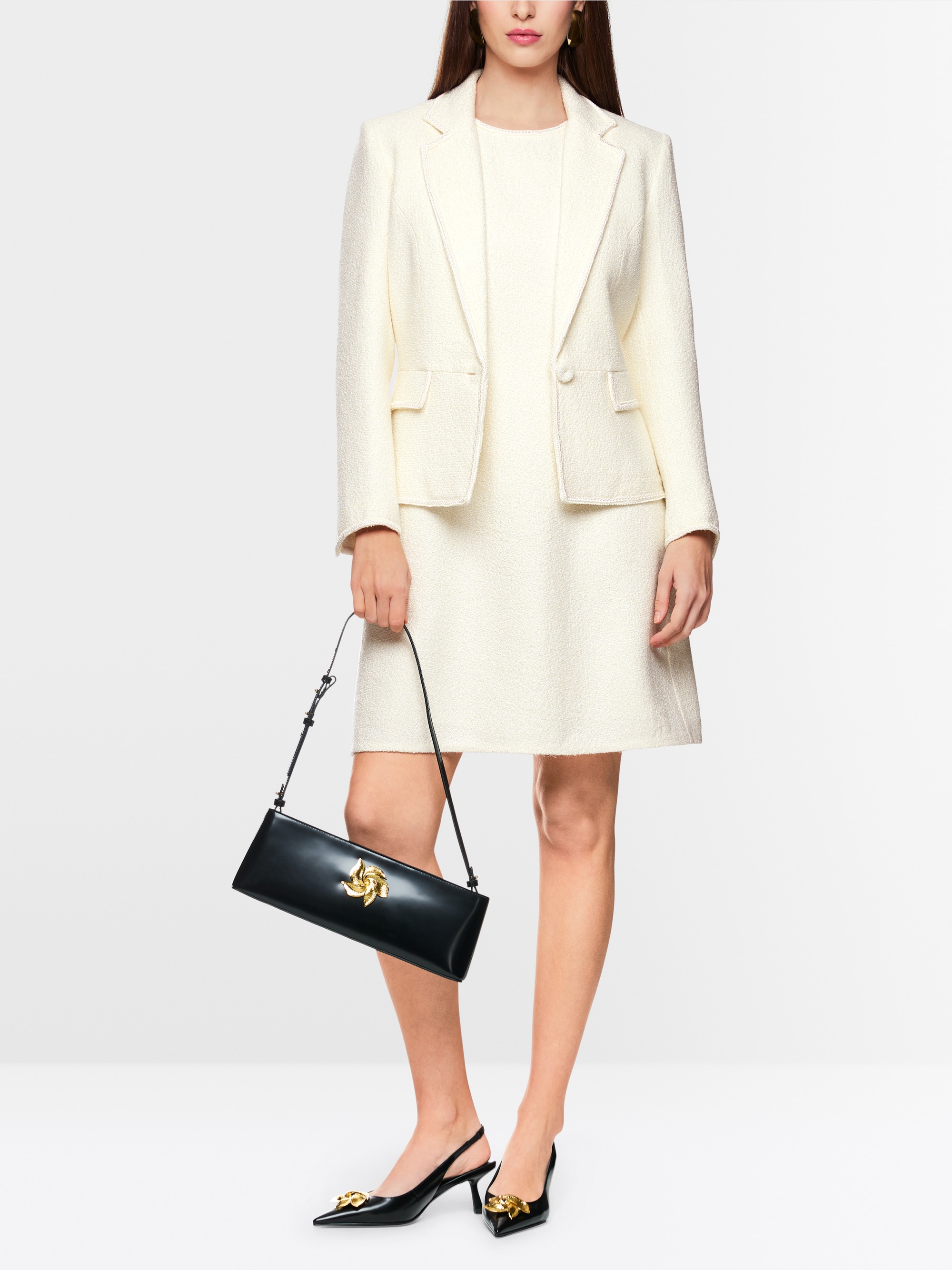 Marc-Cain Elegant bouclé blazer