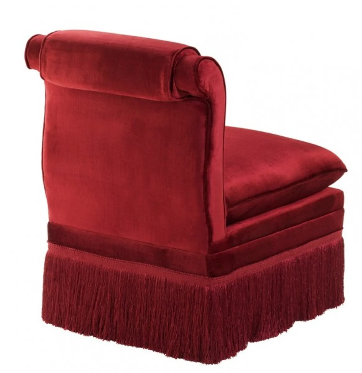 Casa Padrino luxury Belle Epoch chair Bordeaux Red - Art Nouveau Art Deco - Luxury Collection