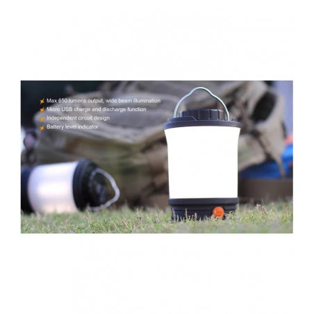Fenix CL30R Largo Alcance Recargable – Lámpara de camping
