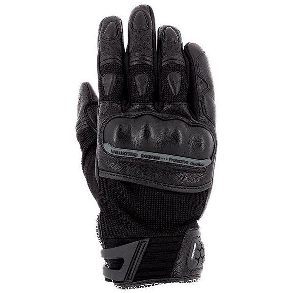 GUANTES VERANO VQUATTRO ROAD STAR - NEGRO