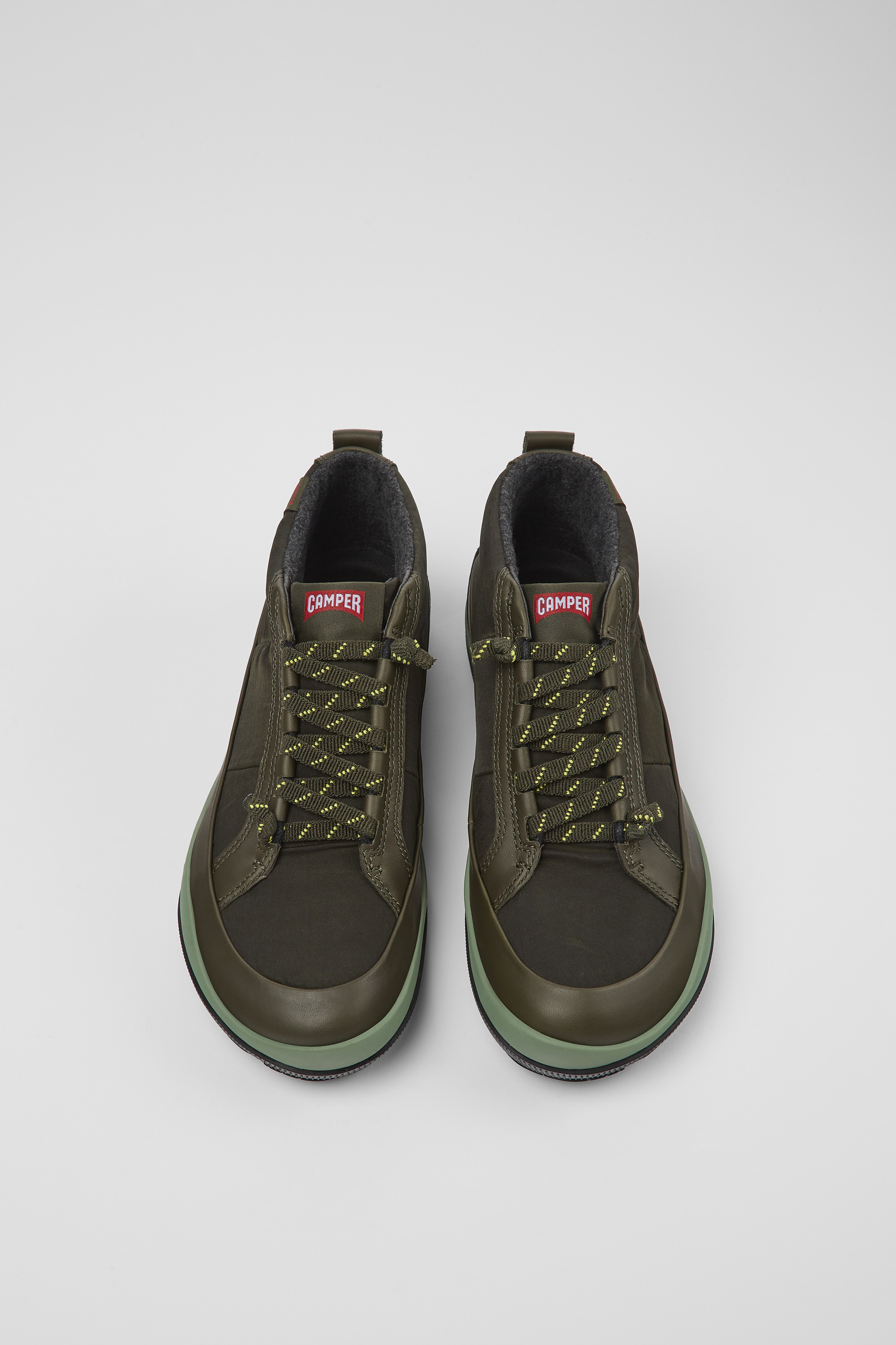 Peu Pista PrimaLoft MICHELIN - Green ankle boots for women