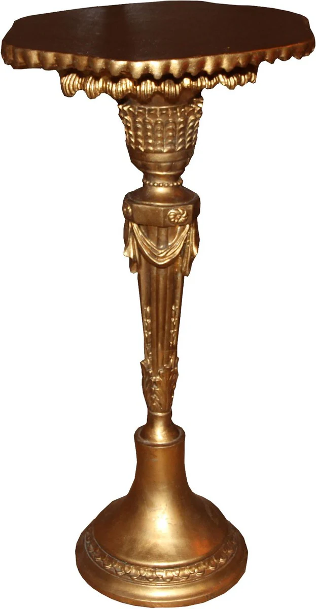 Casa Padrino columna barroca / mesa auxiliar de oro de 97 x 52 cm - columna de estilo antiguo