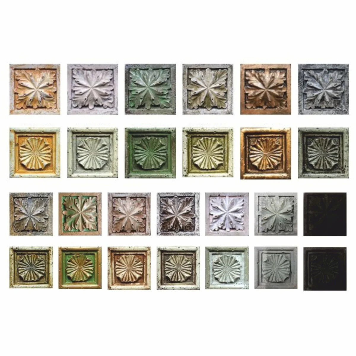 Casa Padrino columna de piedra decorativa barroco de jard¨ªn blanco A. 47 cm - Accesorios de jard¨ªn