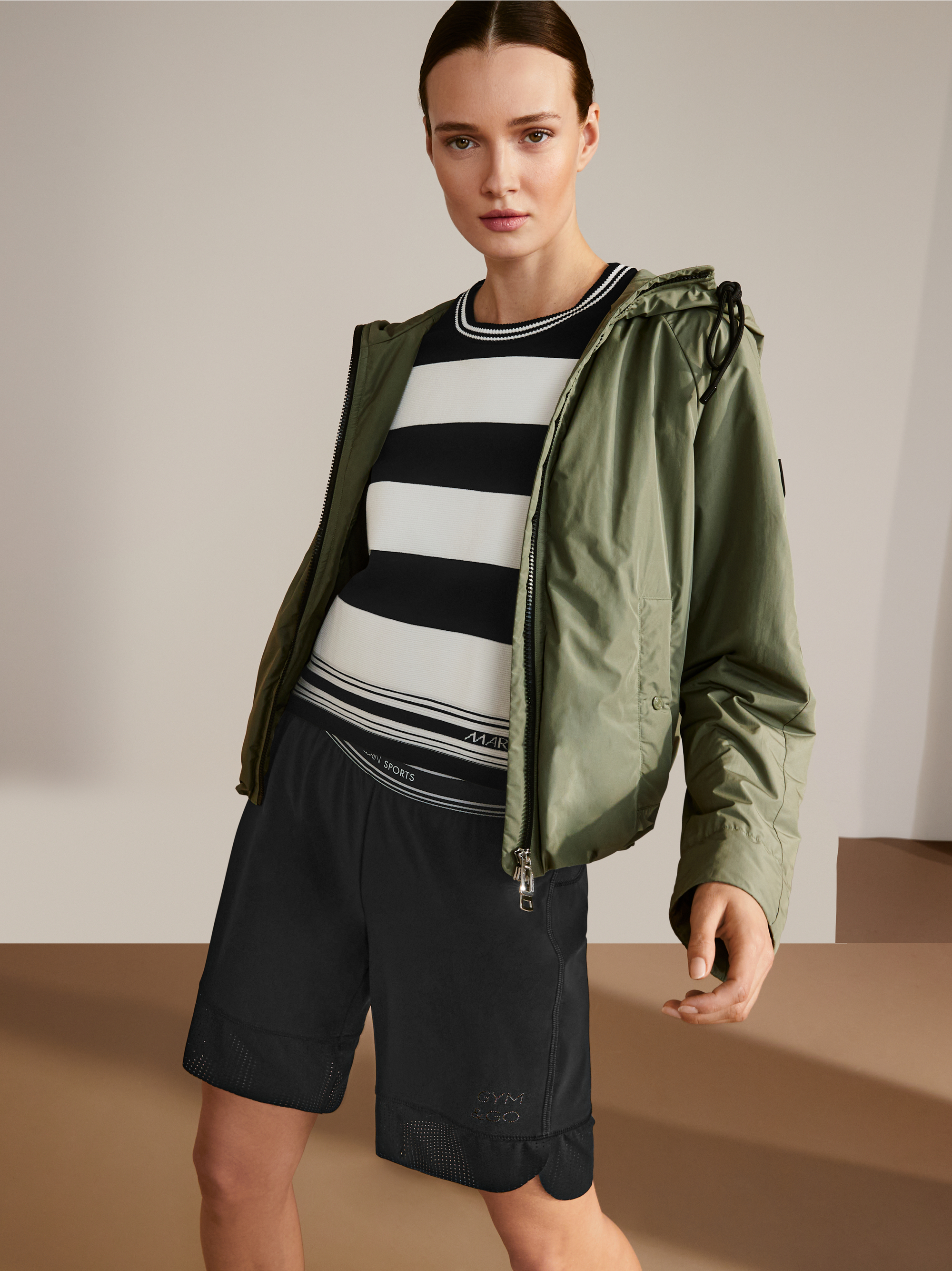 Marc-Cain Rethink Together elasticated shorts