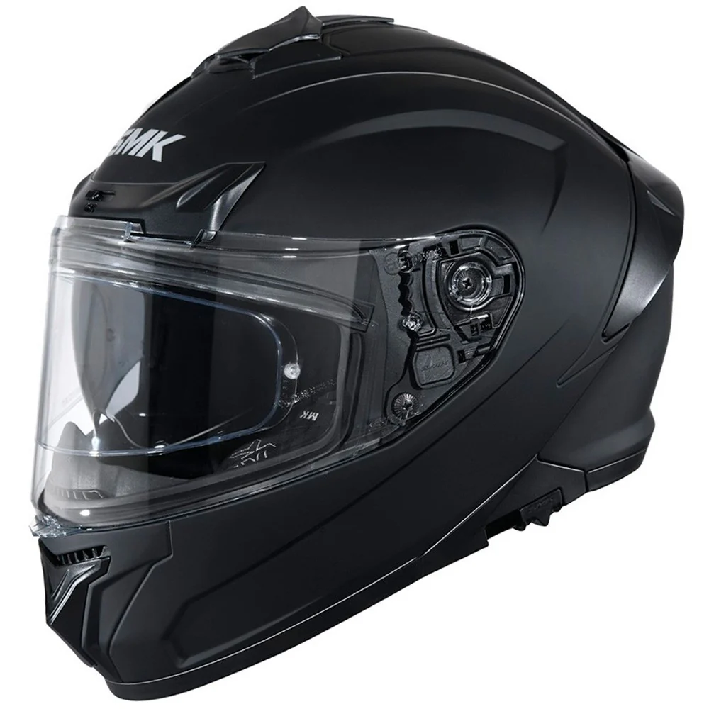 CASCO SMK TYPHOON MONOCOLOR - NEGRO MATE