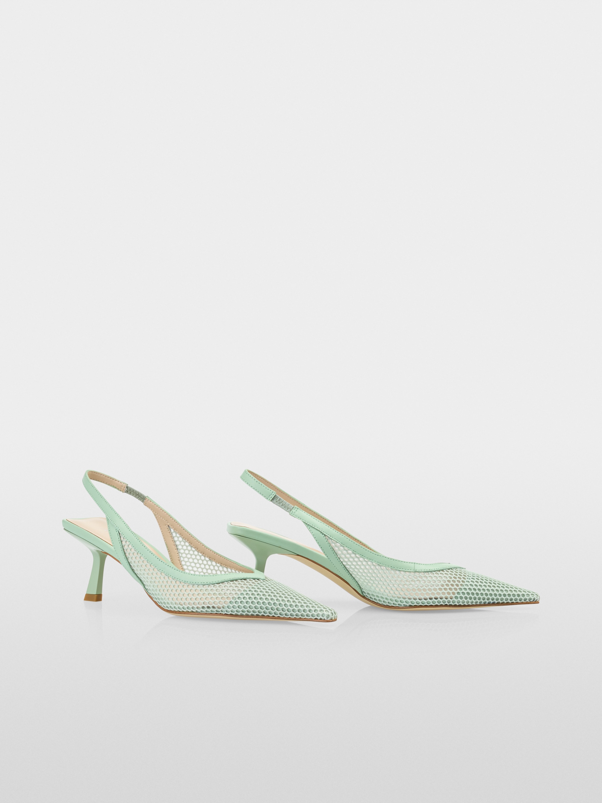Marc-Cain Mesh slingbacks