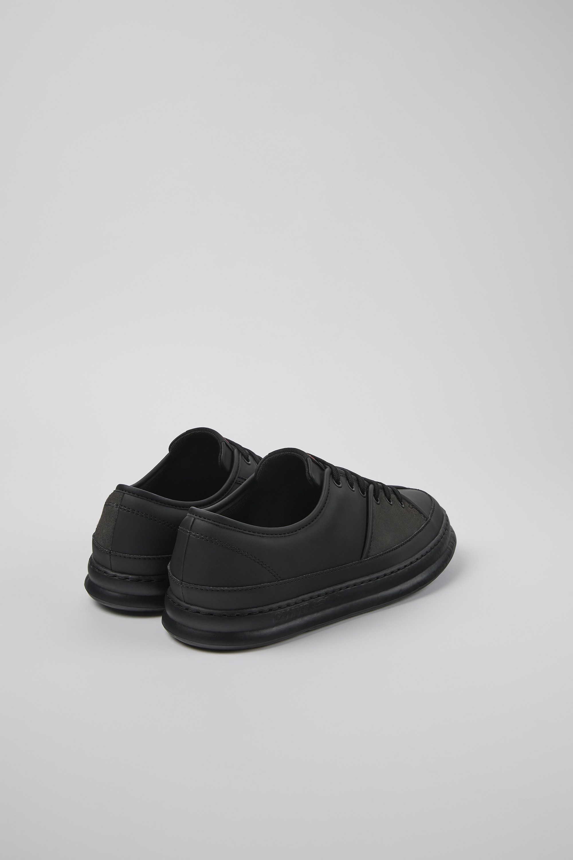 Twins - Multicolored leather and nubuck sneakers for men