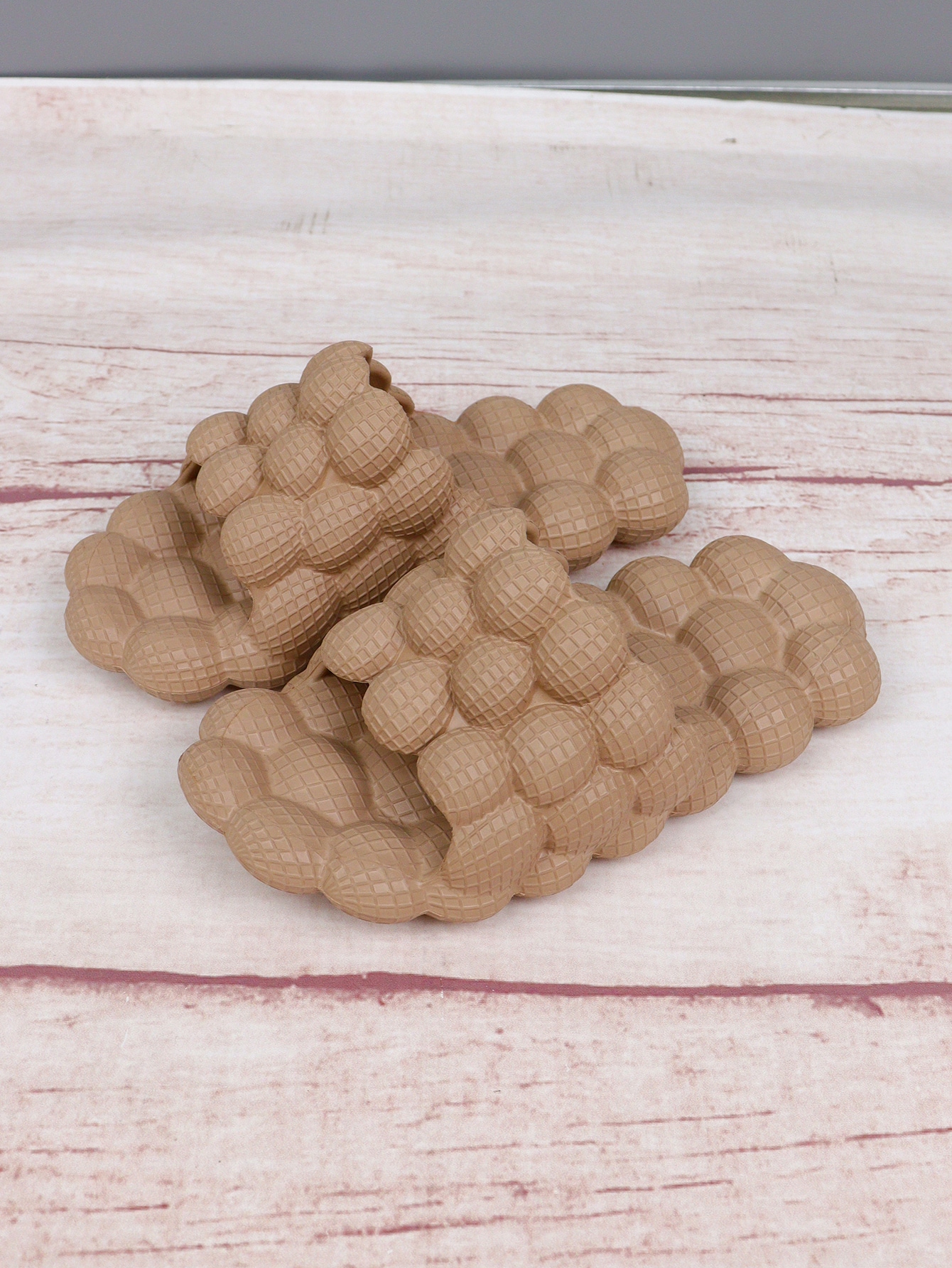 Women Single Band Bubble Slides, Coop Open Toe Sandals