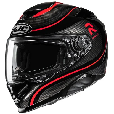 CASCO HJC RPHA 71 CLETA - NEGRO / ROJO