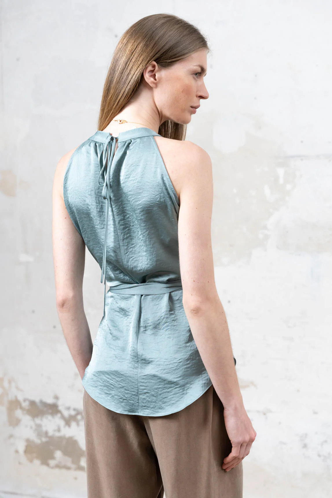 Rivera-spain Top Allai turquesa