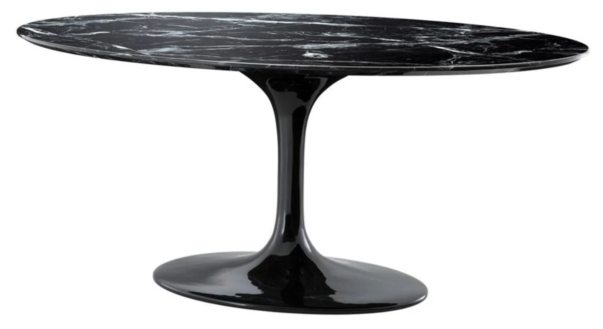 Casa Padrino luxury dining table oval 170 x 110 x H. 75 cm - Luxury Dining Room Furniture