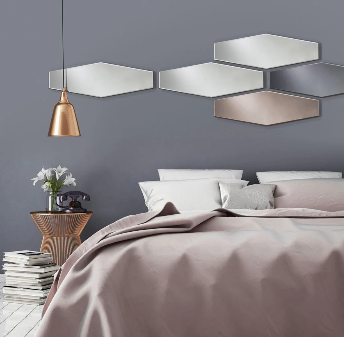 Casa Padrino espejo de dise?o 27 x H. 80 cm - Colecci¨®n de Dise?o