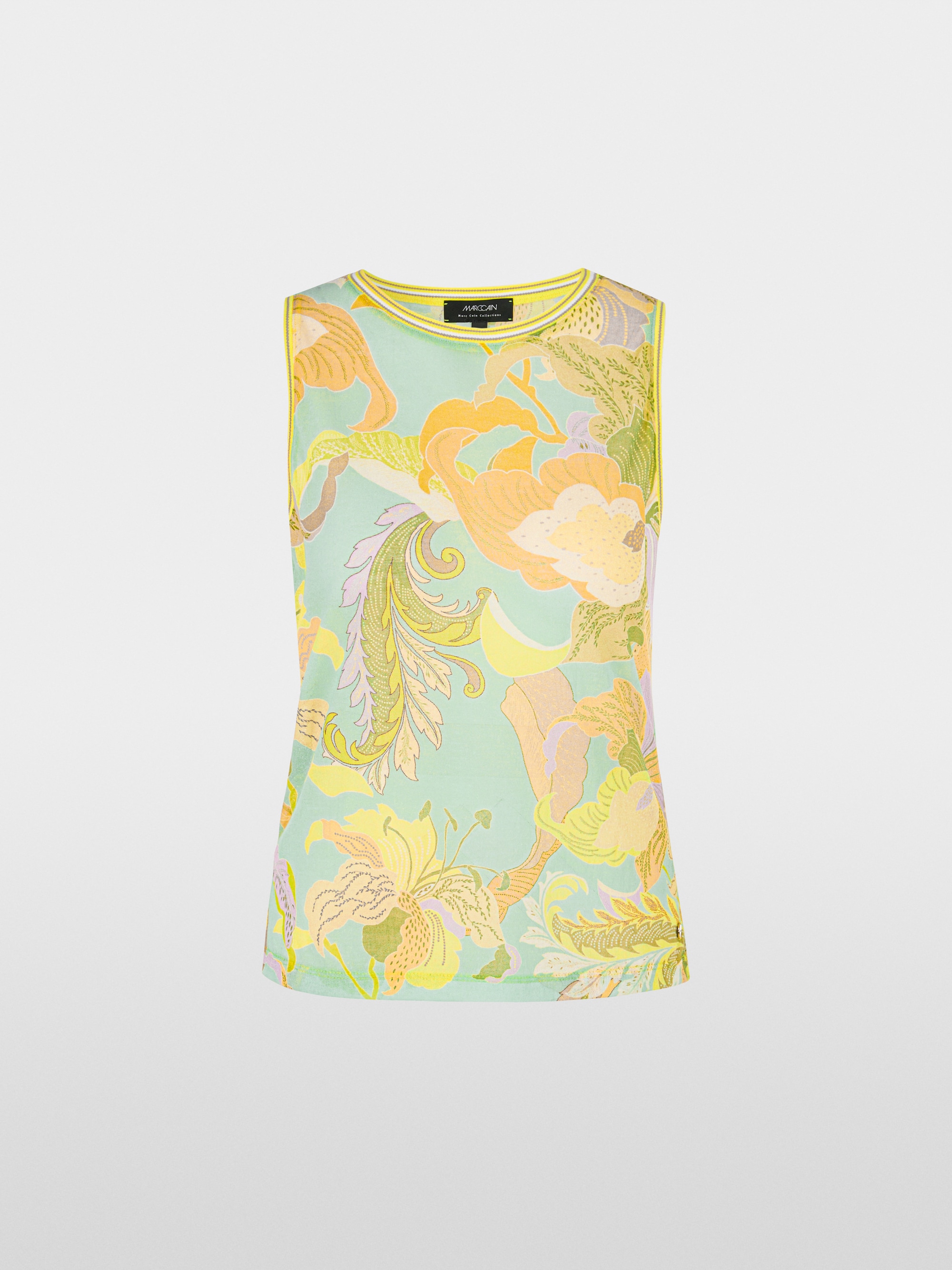 Marc-Cain Knitted in Germany sleeveless knit top