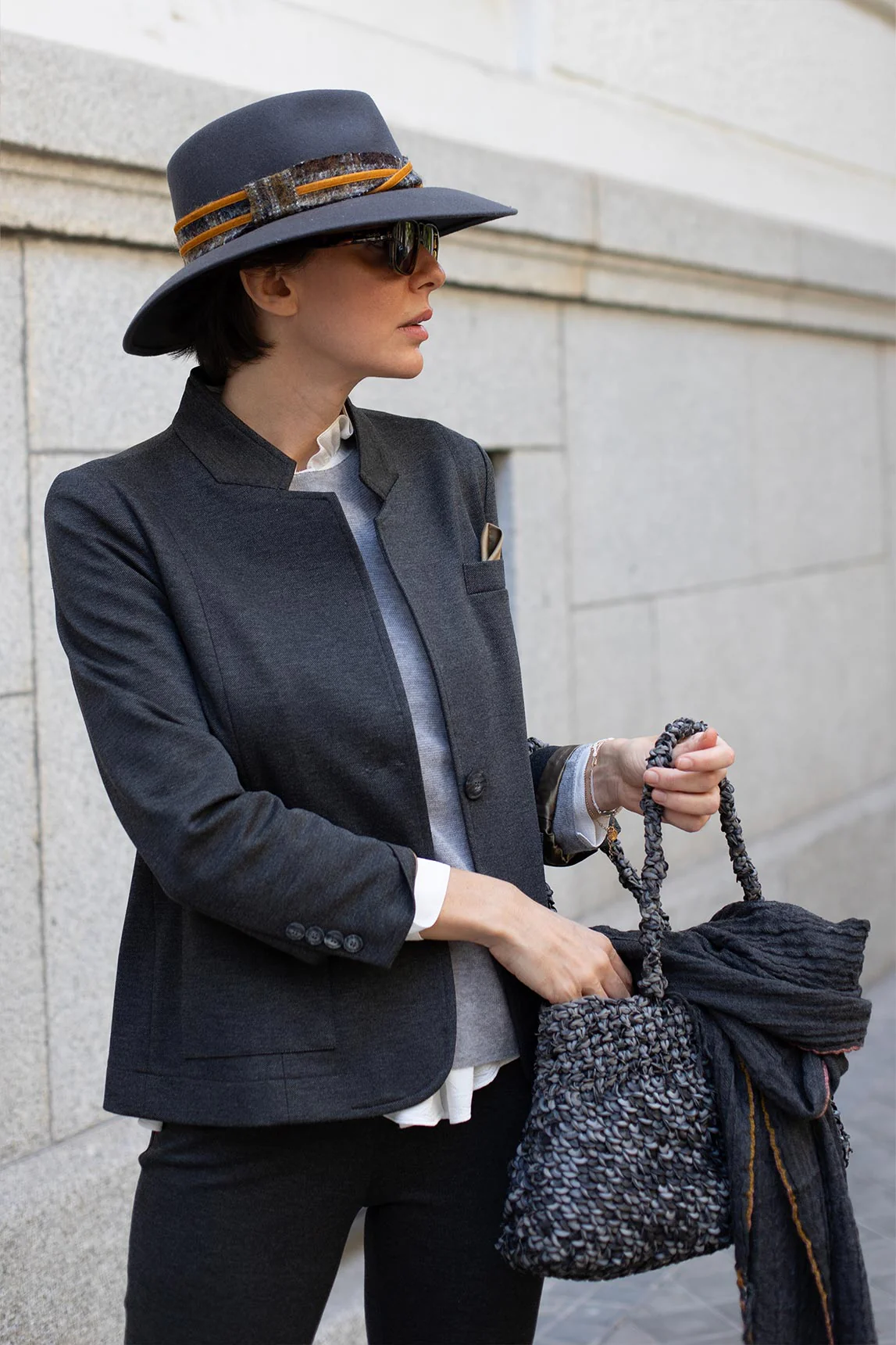 Rivera-spain Sombrero Gelgo mostaza | Rivera x Alexia Álvarez de Toledo