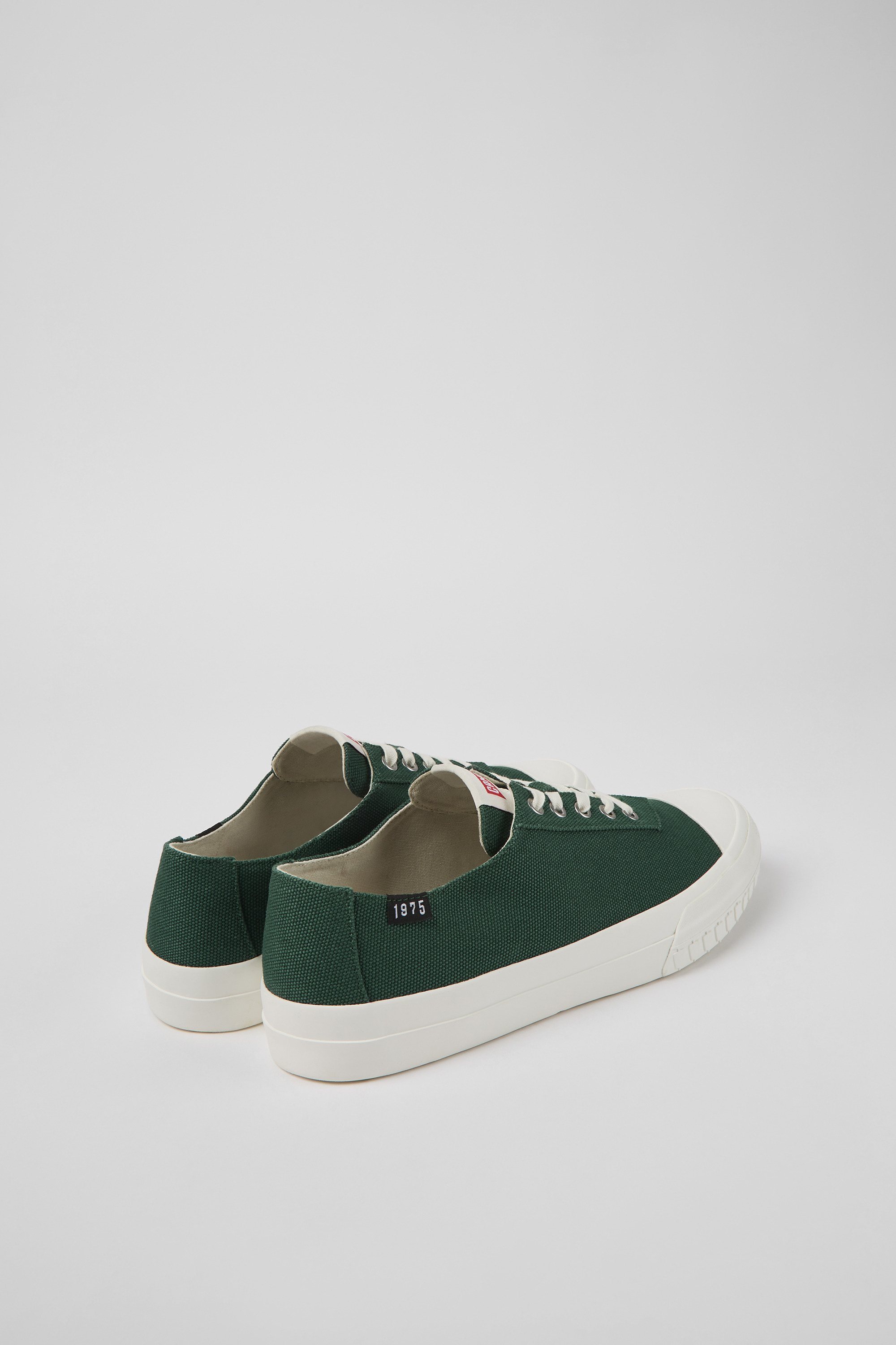 Camaleon - Green recycled cotton sneakers for men