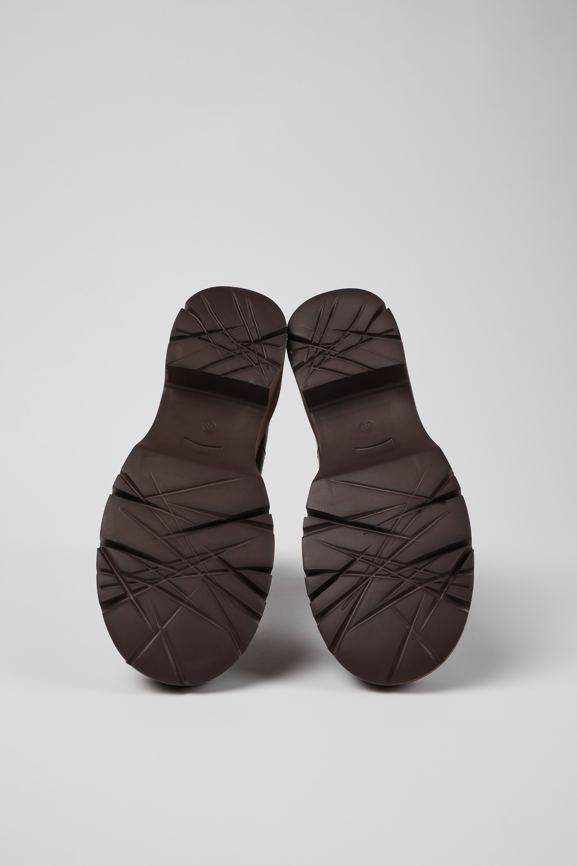 Milah - Burgundy leather Chelsea boots for women