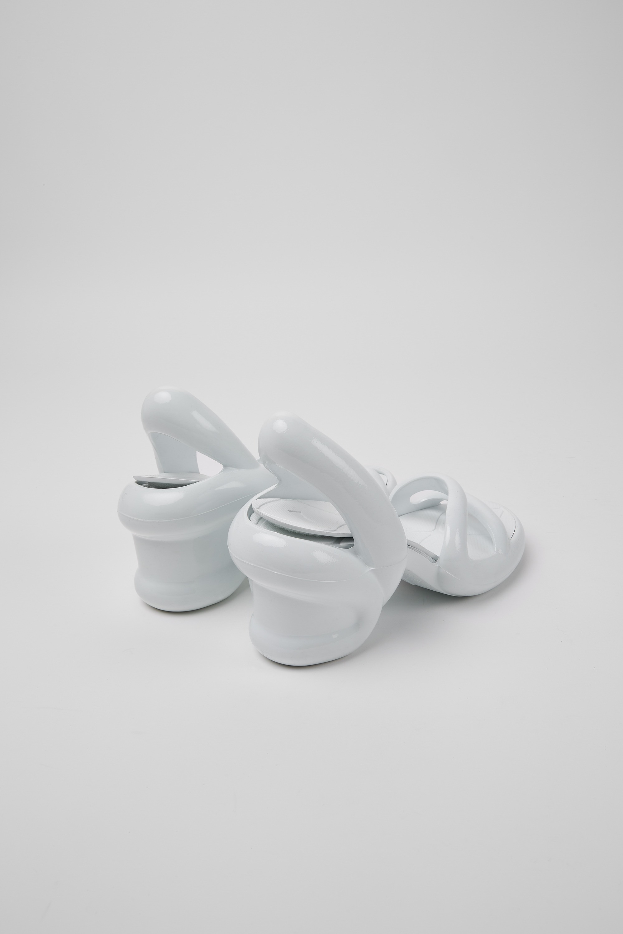 Kobarah - White unisex sandals