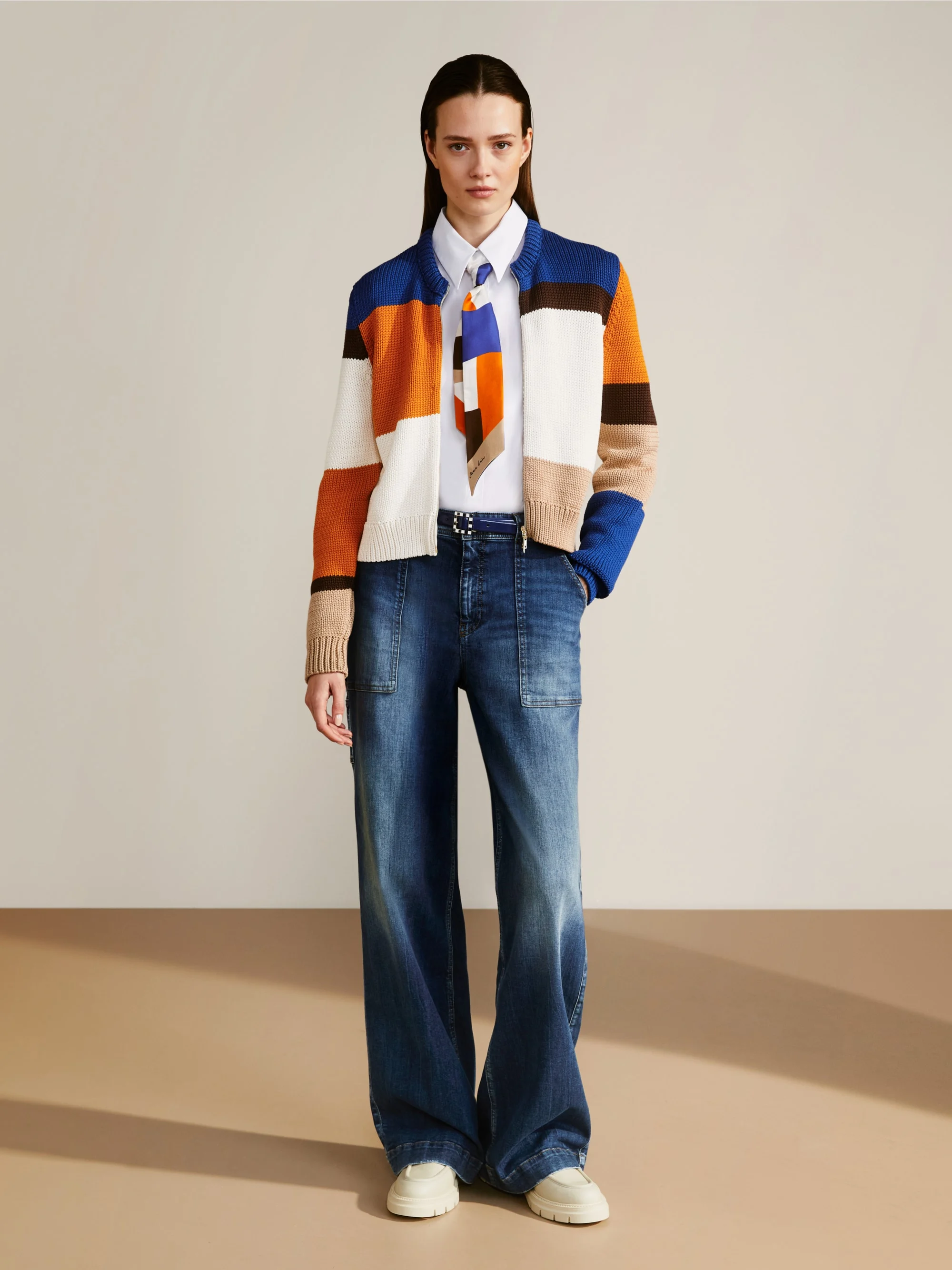 Marc-Cain Patch cardigan: knitted in Germany