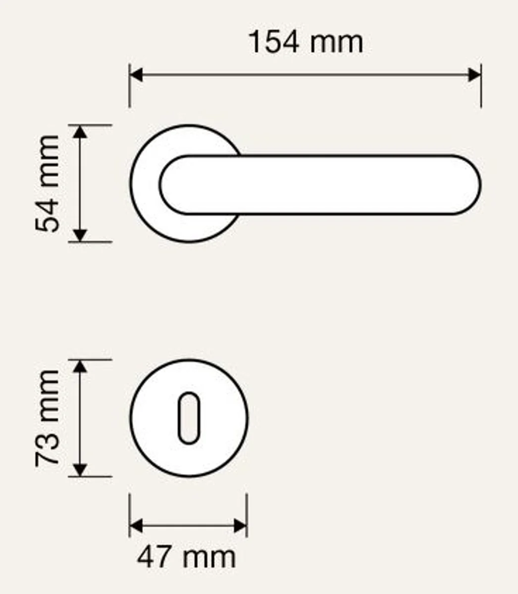 Casa Padrino conjunto de manija de puerta Art Nouveau de oro francés 15,4 x H. 5,4 cm - Accesorios Barroco y Art Nouveau