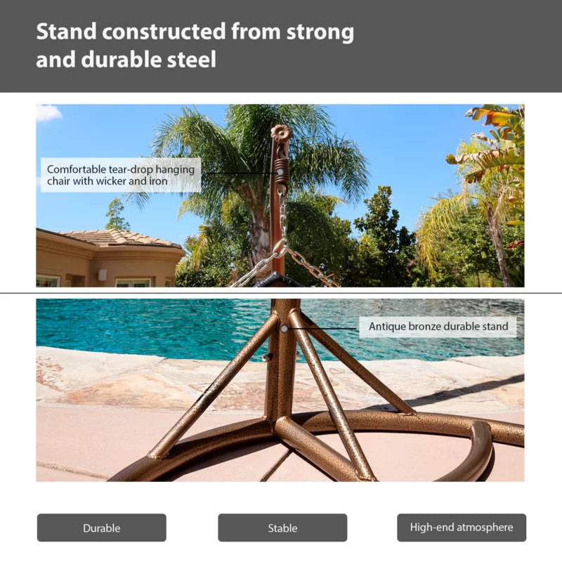 Weisend 1 Person Porch Swing